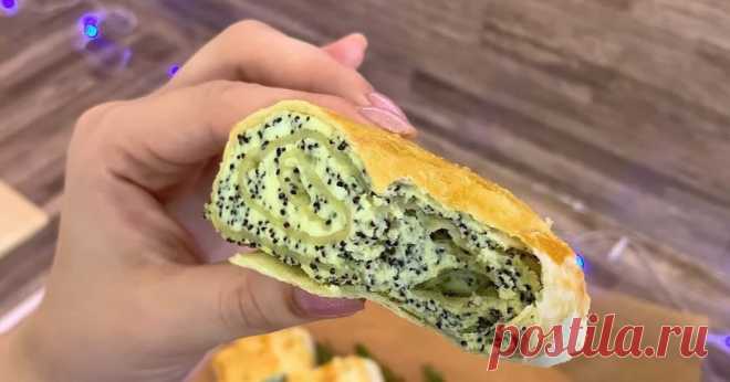 Как приготовить маковый рулет из лаваша - Со Вкусом