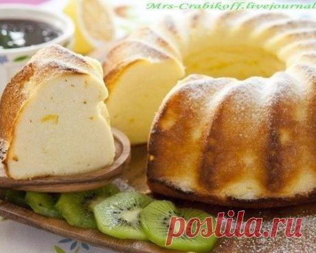 Творожник лимонный.