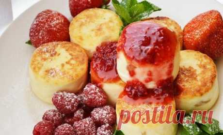 Сырники как в ресторане: делаем пышные и высокие