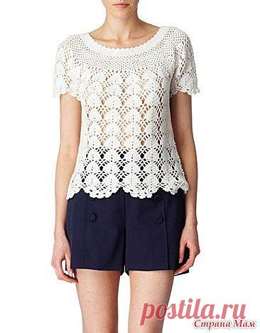 Кофточка крючком..