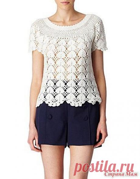 Кофточка крючком..