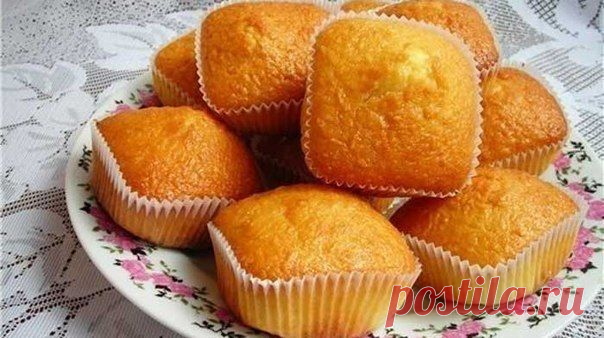 Кексы со сгущёнкой! Порадуй себя вкусной выпечкой