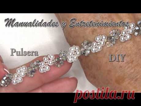 DIY - Pulsera Camelia 🌺🌺🌺