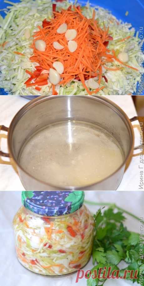 Маринованная быстрая капуста