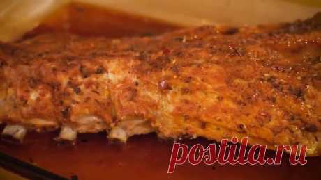 Свиные ребрышки в кисло-сладком соусе