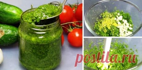 Соус из укропа: ваша любимая ароматная зелень будет доступна весь год!
