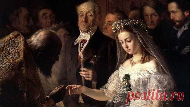 У церкви стояла карета...