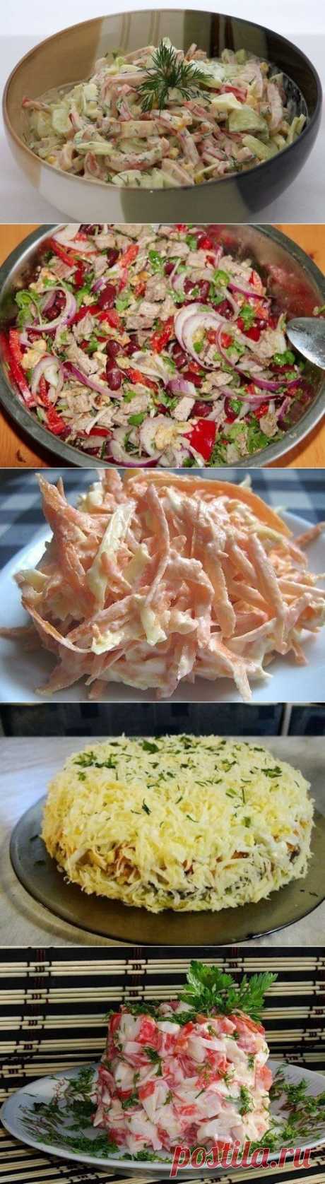Подборка 10 самых вкусных салатов! Забираем, что бы не потерять!