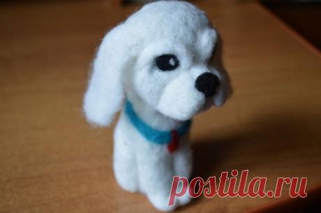 Вот такой вот Песик) / Валяние / Валяние. Работы пользователей.