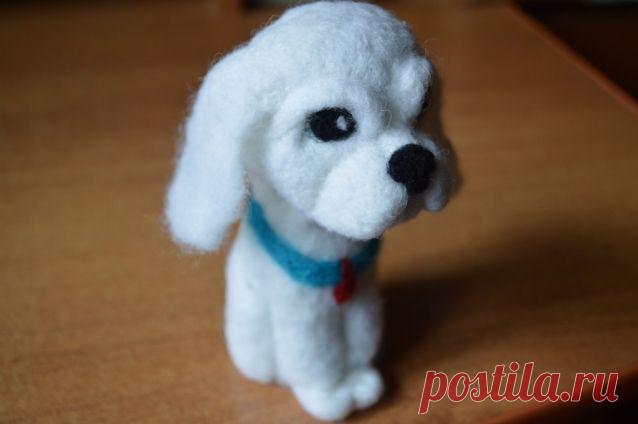 Вот такой вот Песик) / Валяние / Валяние. Работы пользователей.