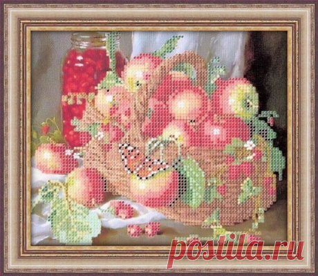Рисунок на холсте 014Н Яблочки « Каталог « Divva