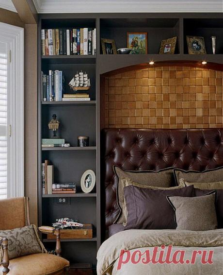 Полки для спальни
Спальня – особое место в доме. Очень важно правильно спланировать интерьер, продумав каждую деталь, грамотно вписав ее в общий дизайн помещения.