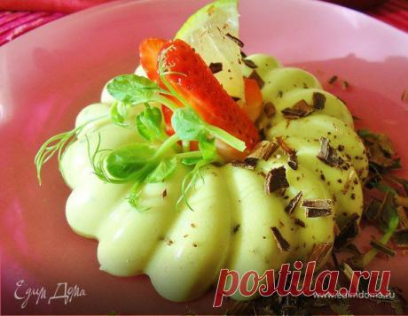 Панна котта с авокадо