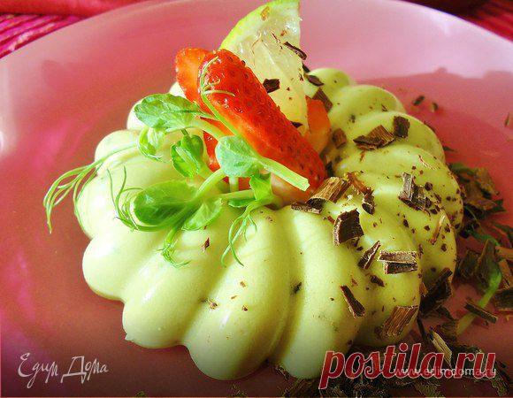 Панна котта с авокадо