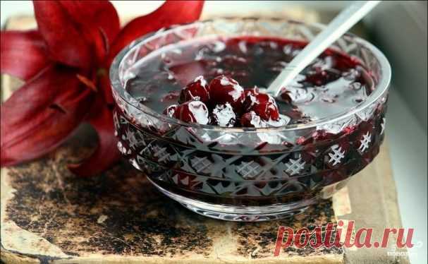 Варенье из черешни без сахара