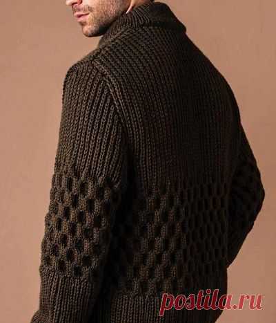 Мужской кардиган «Cocoa» | DAMские PALьчики. ru
