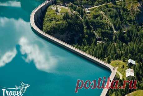 Плотина в Трентино, Италия | WorldCity