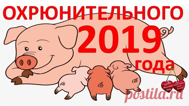 Не за горами Новый 2019 год, хозяйкой которого по китайскому календарю станет Желтая Земляная Свинья.
Узнайте, ЧТО ВАС ЖДЁТ  В 2019 ГОДУ! Ваш год: