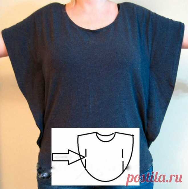 Создаем свой стиль: как сшить блузку своими руками без выкройки за один вечер | Тысяча и одна идея
