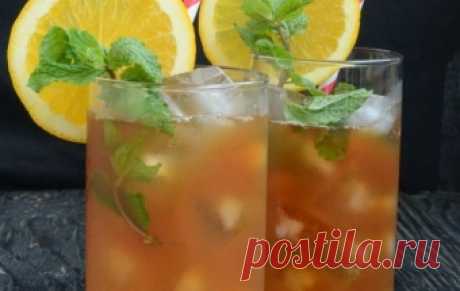 Мятный холодный чай / Черный чай / TVCook: пошаговые рецепты с фото