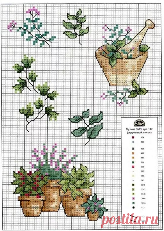 Схемы вышивки крестом миниатюры и маленькие картинки (59 фото) - 59 фото