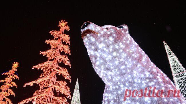 Новогодних "Полярных медведей" установят в Москве