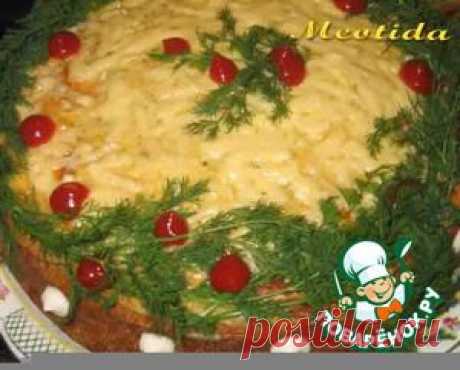 Блинный пирог &quot;Широкая масленица&quot; - кулинарный рецепт