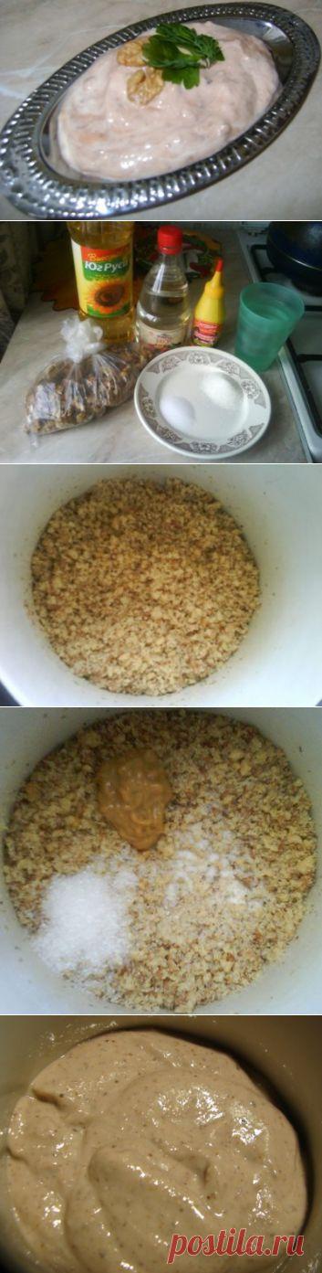Постный ореховый майонез : Вегетарианская и постная кухня