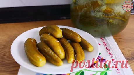 Огурцы на Зиму БЕЗ УКСУСА и БЕЗ КИПЯТКА самые ХРУСТЯЩИЕ! Рецепт Проверенный ГОДАМИ!