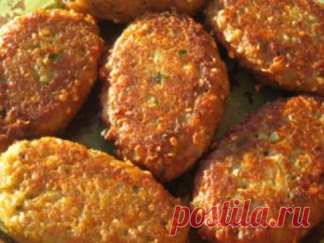 Лучшие кулинарные рецепты - КОТЛЕТЫ ИЗ БАКЛАЖАН