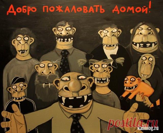 Картины Васи Ложкина. Часть - 5 (35 картинок)