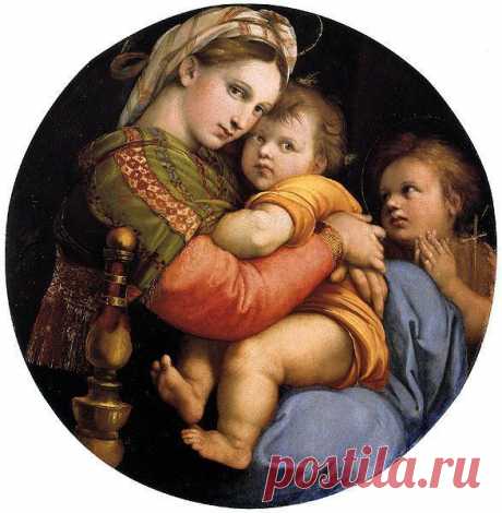 Композиционное построение работ Рафаэля Санти