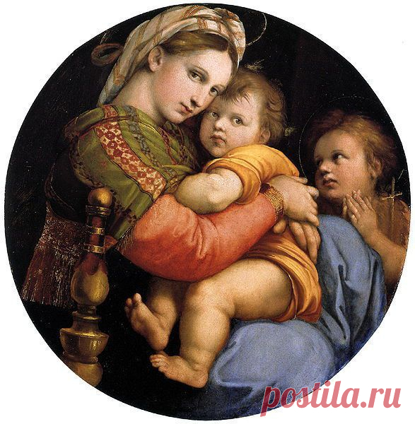 Композиционное построение работ Рафаэля Санти