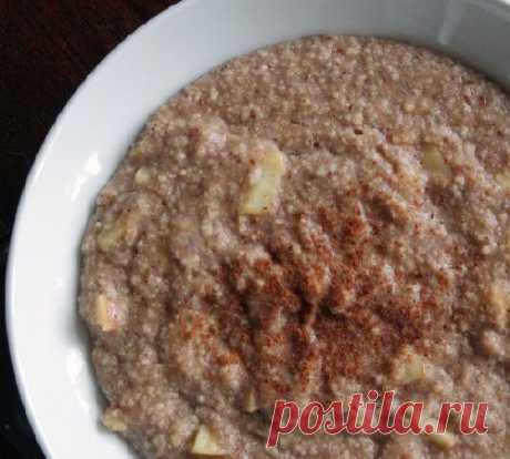 Каша из овсяных отрубей с яблоками и корицей | Питание по Монтиньяку Гликемический индекс продуктов