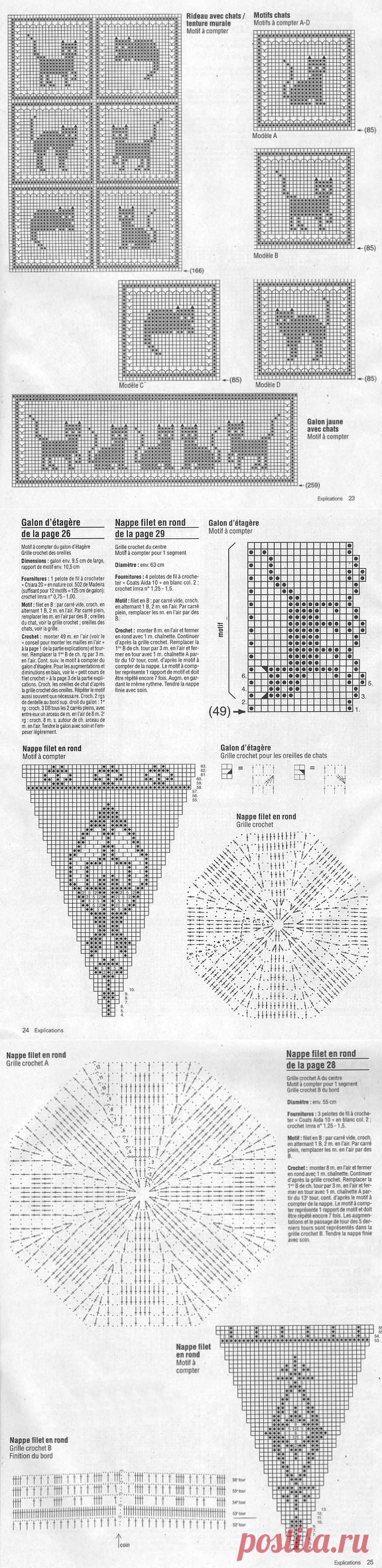 Elena Ouvrages Crochet Filet - №29 - 2004