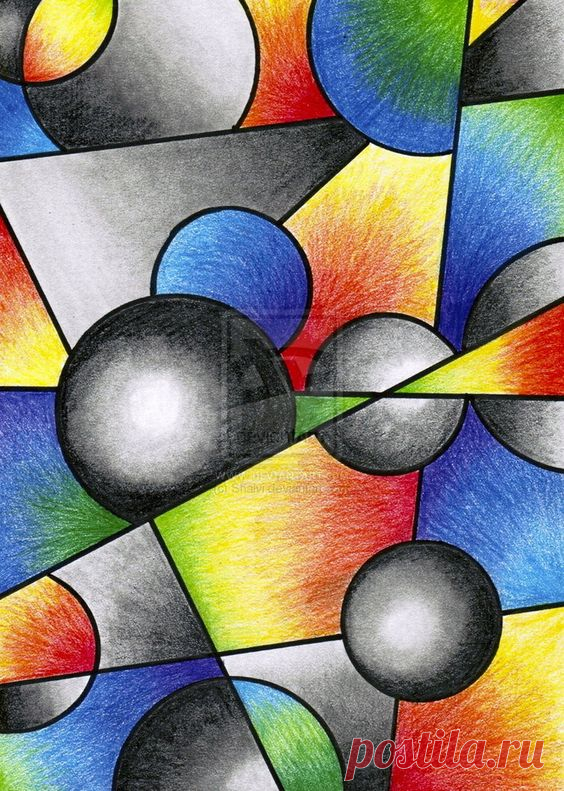 (1) cubism | Basic Cubism? by Shalvi | desenhos 2