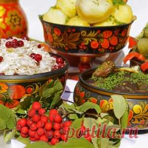 ТРИ РЕЦЕПТА ПОСТНЫХ БЛЮД РУССКОЙ КУХНИ - МирТесен