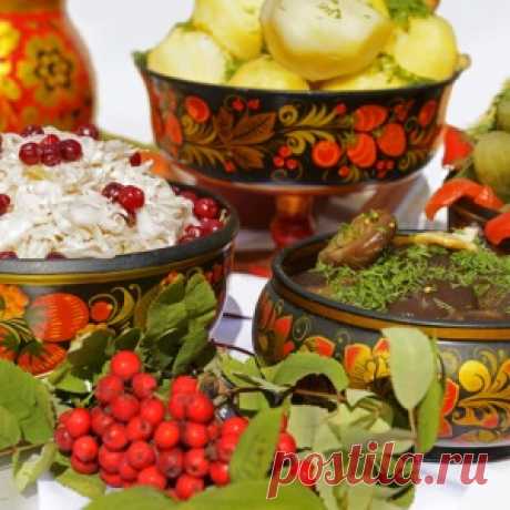 ТРИ РЕЦЕПТА ПОСТНЫХ БЛЮД РУССКОЙ КУХНИ - МирТесен