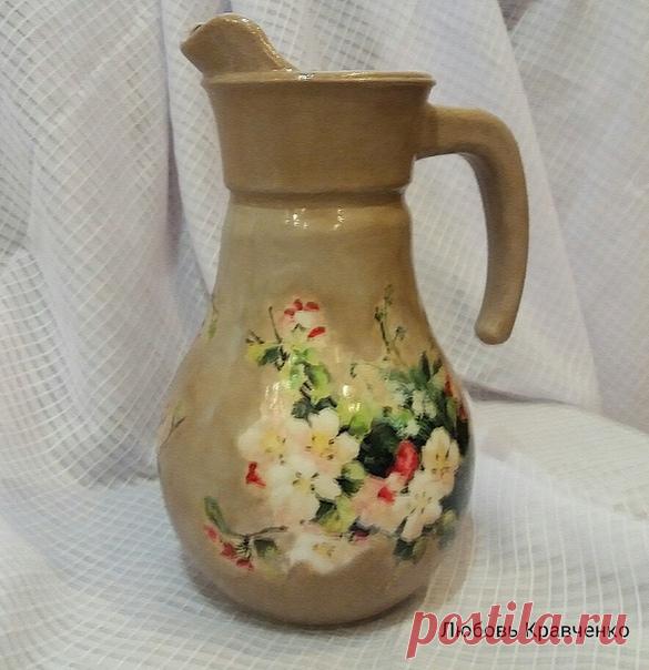 Кувшин сделан по МК Алевтины Заричной