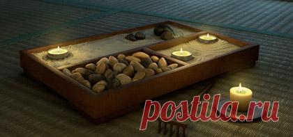 Настольный японский садик