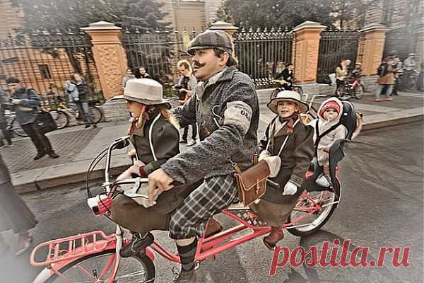 Винтажный велопробег