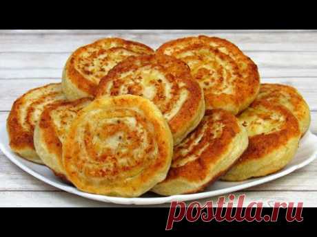 Делаю такие сыну в школу на перекус, быстрые и вкусные ленивые пирожки