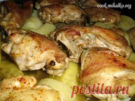 Куриные бедрышки в духовке / Свежие рецепты