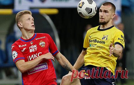 ЦСКА и "Ростов" сыграли вничью в матче чемпионата России по футболу. Встреча завершилась безголевой ничьей