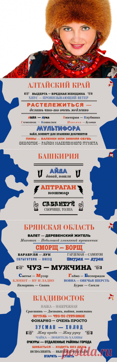 150 региональных словечек, которые введут в ступор москвичей // KP.RU