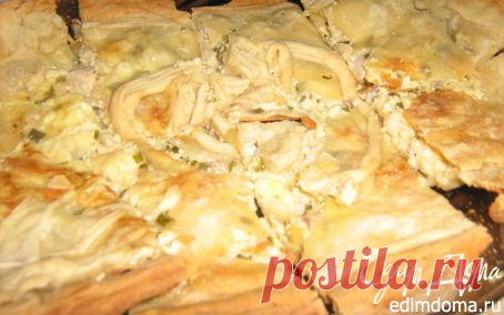 Греческий пирог или "Не только греческие боги готовят тесто фило":-) | Кулинарные рецепты от «Едим дома!»