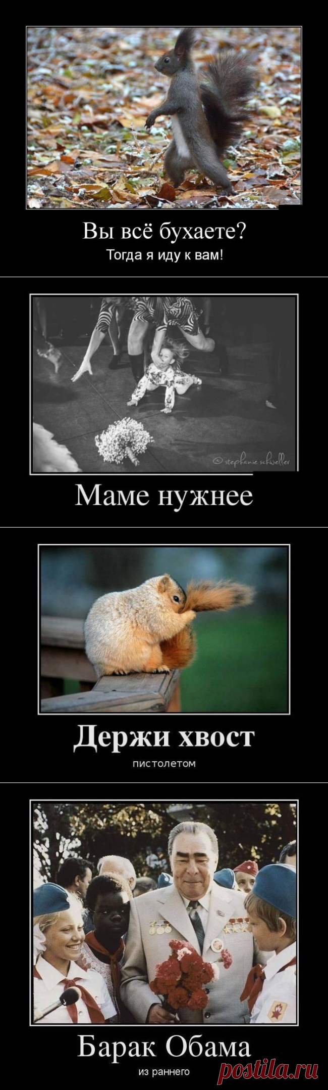 Смешные демотиваторы