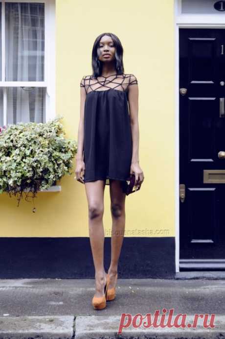 Превращаем юбку... в маленькое черное платье / Юбки и их переделки / Модный сайт о стильной переделке одежды и интерьера