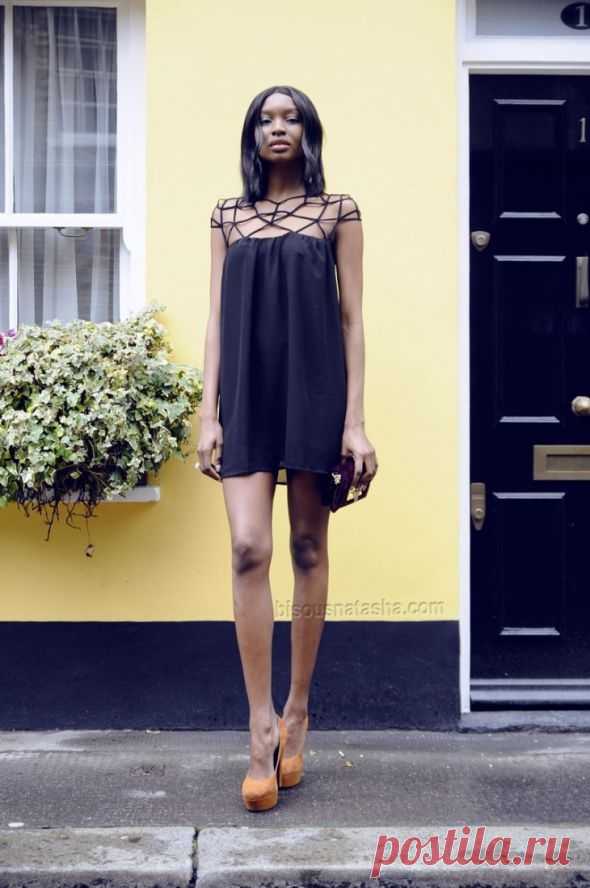 Превращаем юбку... в маленькое черное платье / Юбки и их переделки / Модный сайт о стильной переделке одежды и интерьера