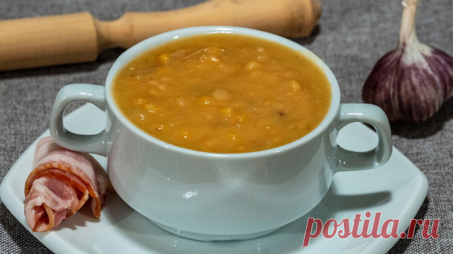 Сытно, вкусно и быстро – питательная, очень вкусная горошница с мясом и копченостями! | Сибирячка готовит | Яндекс Дзен
